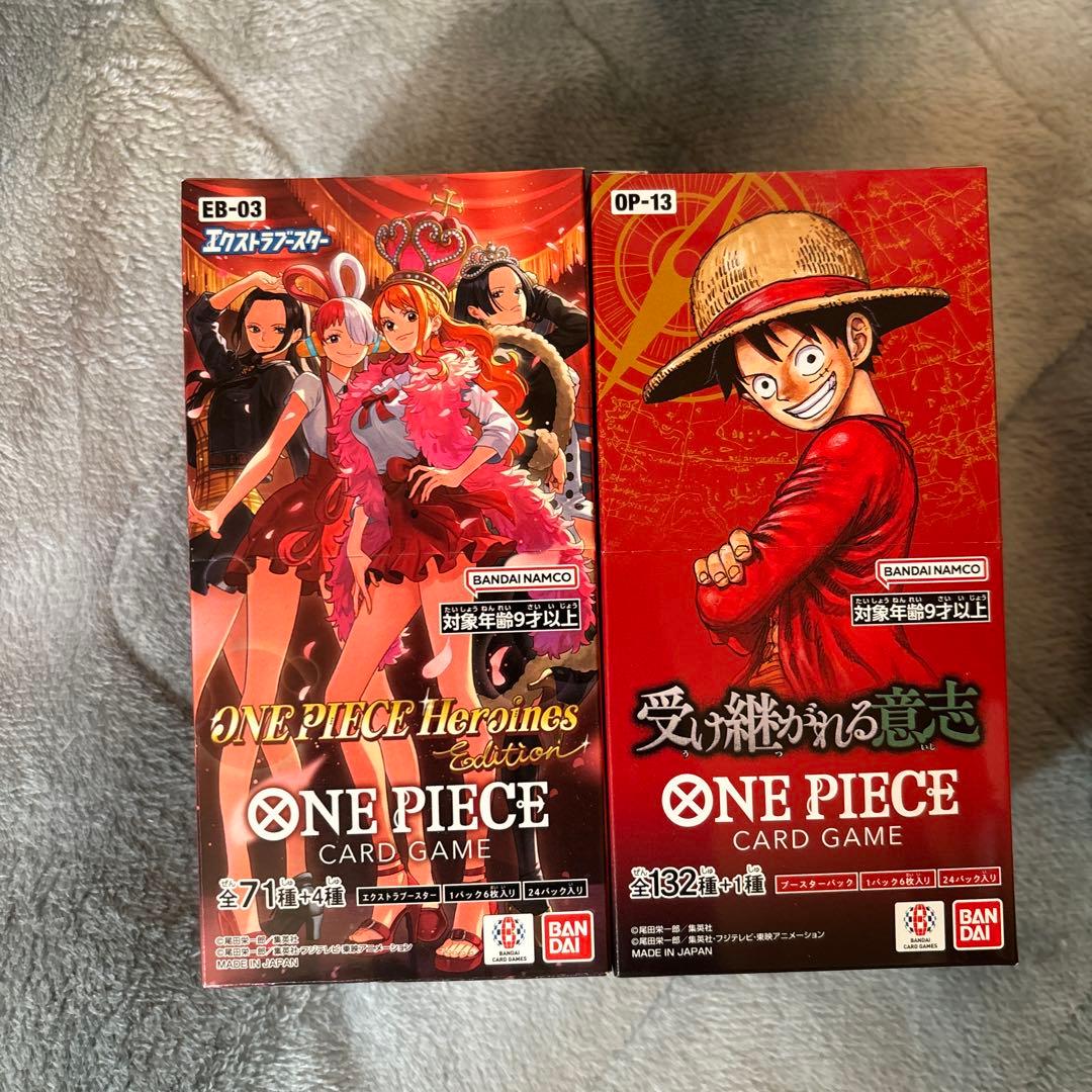 ワンピースカードゲーム　受け継がれる意志 ヒロインズエディションテープ付きBOX