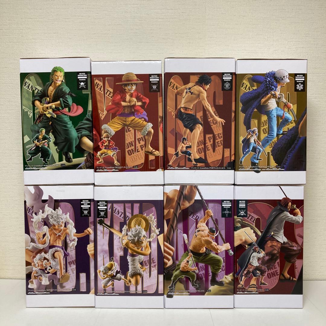 未開封】ワンピースGrandistaフィギュア8個まとめ売り - メルカリ