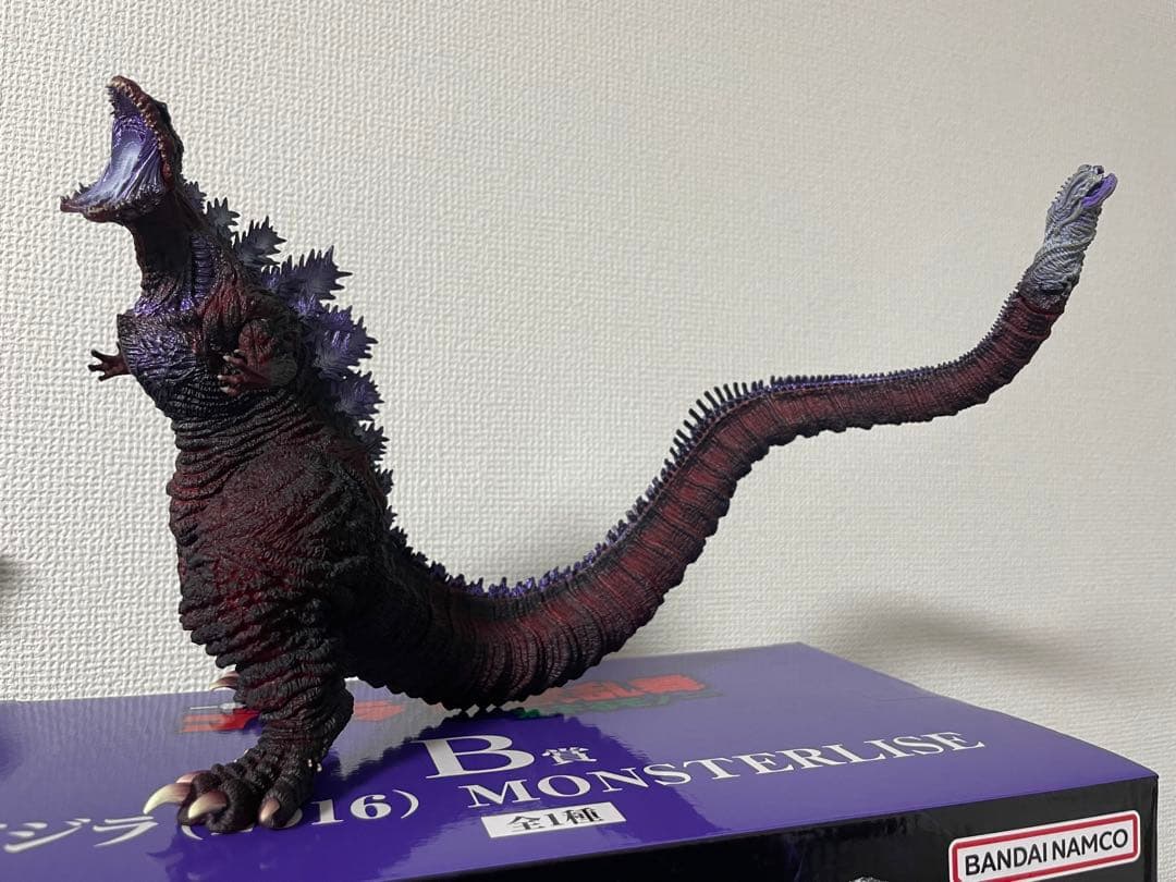一番くじ　ゴジラ　怪獣乱舞　B ゴジラ　2016 一番くじ ゴジラ 怪獣乱舞 -荒ぶるモノ- B賞 ゴジラ(2016) MONSTERLISE