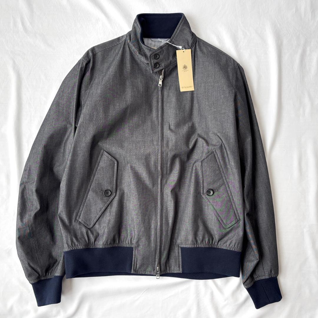 未使用・タグ付 ジェイプレス スイングトップ お洒落 グレー 綿 Mサイズ