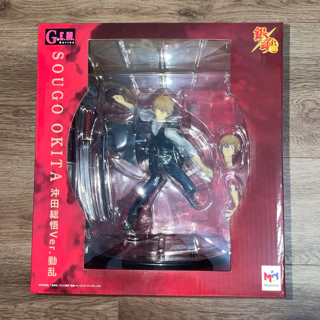 銀魂　G.E.M メガハウス　沖田総悟　フィギュア　新品未開封 FIG]G.E.M.シリーズ 沖田総悟(おきたそうご) ver.動乱 銀魂 1/8 完成品