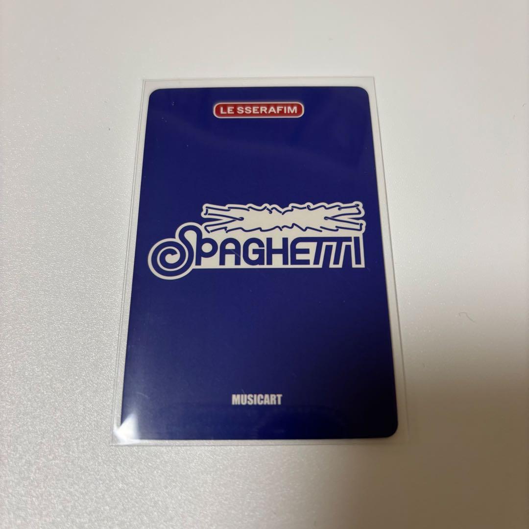 LESSERAFIM Spaghetti musicart サイン会 チェウォン - メルカリ
