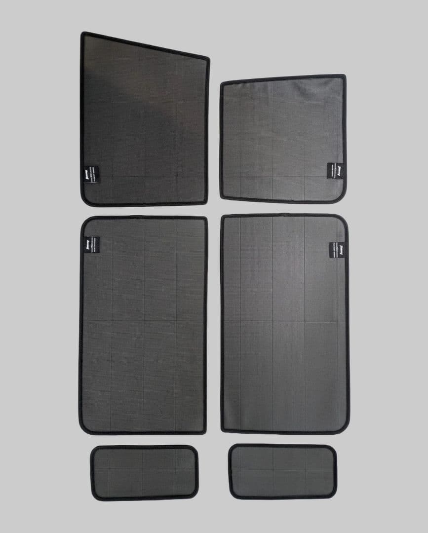 スズキ純正 ジムニーノマドJC74 サンシェード バイザー クリップ付7枚セット