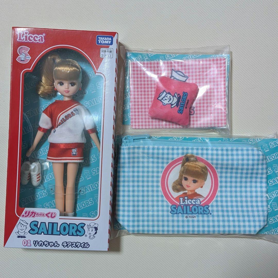 リカちゃんくじ SAILORS 01 リカちゃん チアスタイル - メルカリ