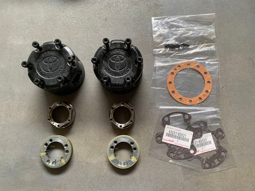 ランクル70 オート ハブ パワーロッキング 純正 中古 ガスケット 78