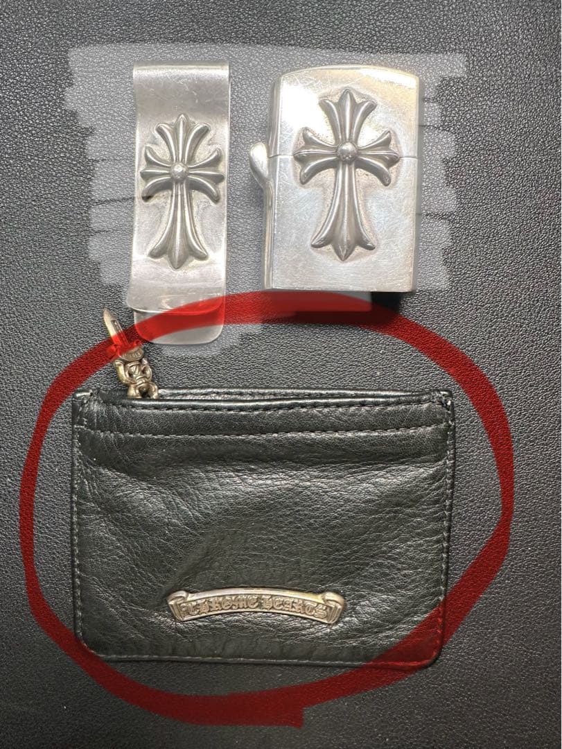 ま*る様 CHROME HEARTS クロムハーツ　ウォレット　ZPR CHG