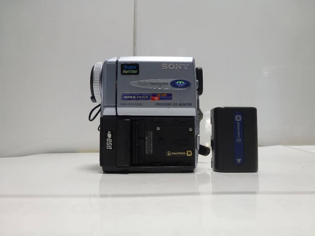 動作品　Mini DV　ソニーデジタルビデオカメラ　SONY DCR-PC9
