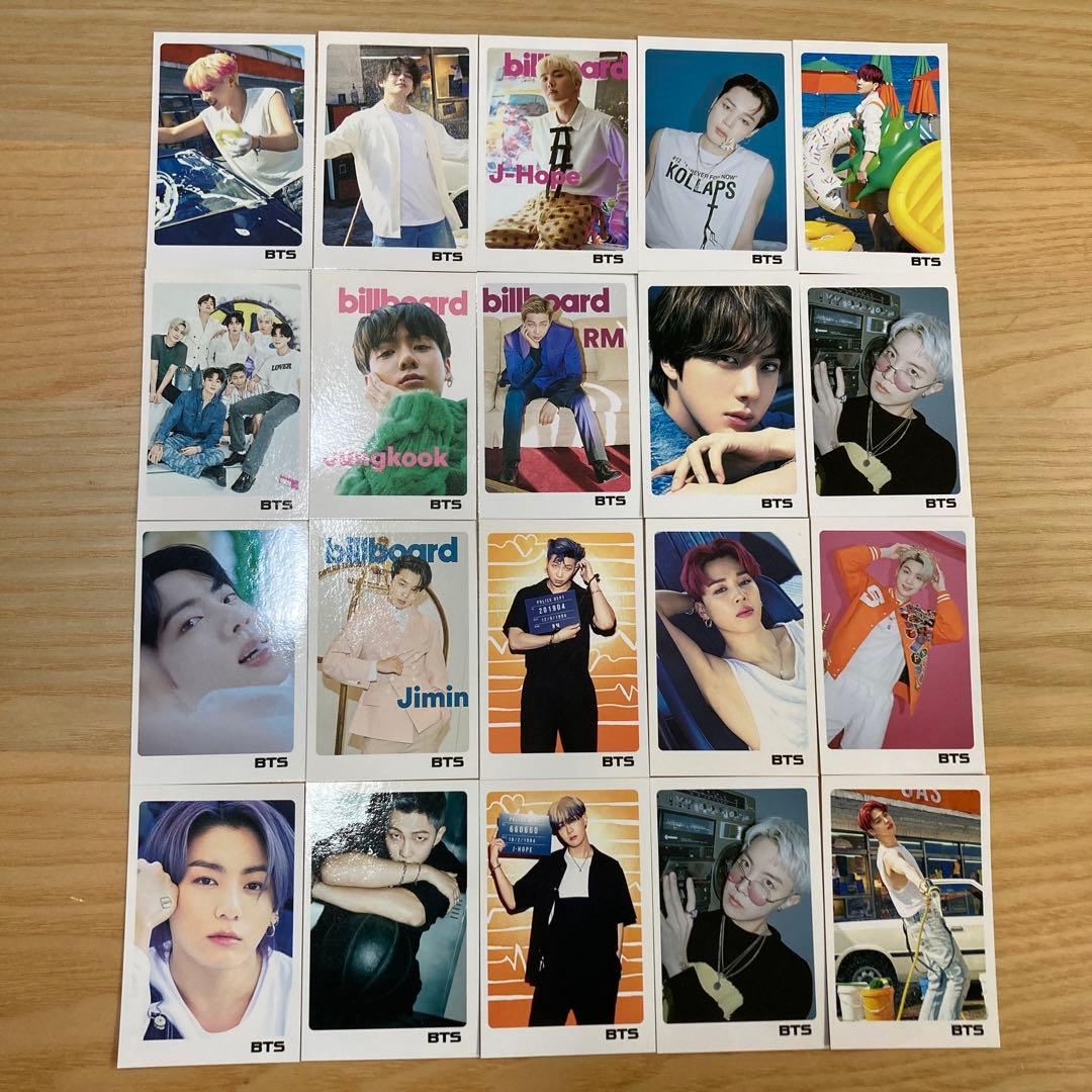 BTS カードセット 20枚 - メルカリ