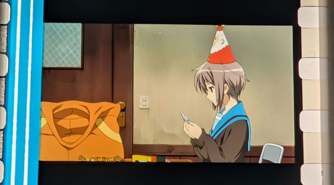 涼宮ハルヒの消失 入場特典 コマフィルム 長門有希 - メルカリ