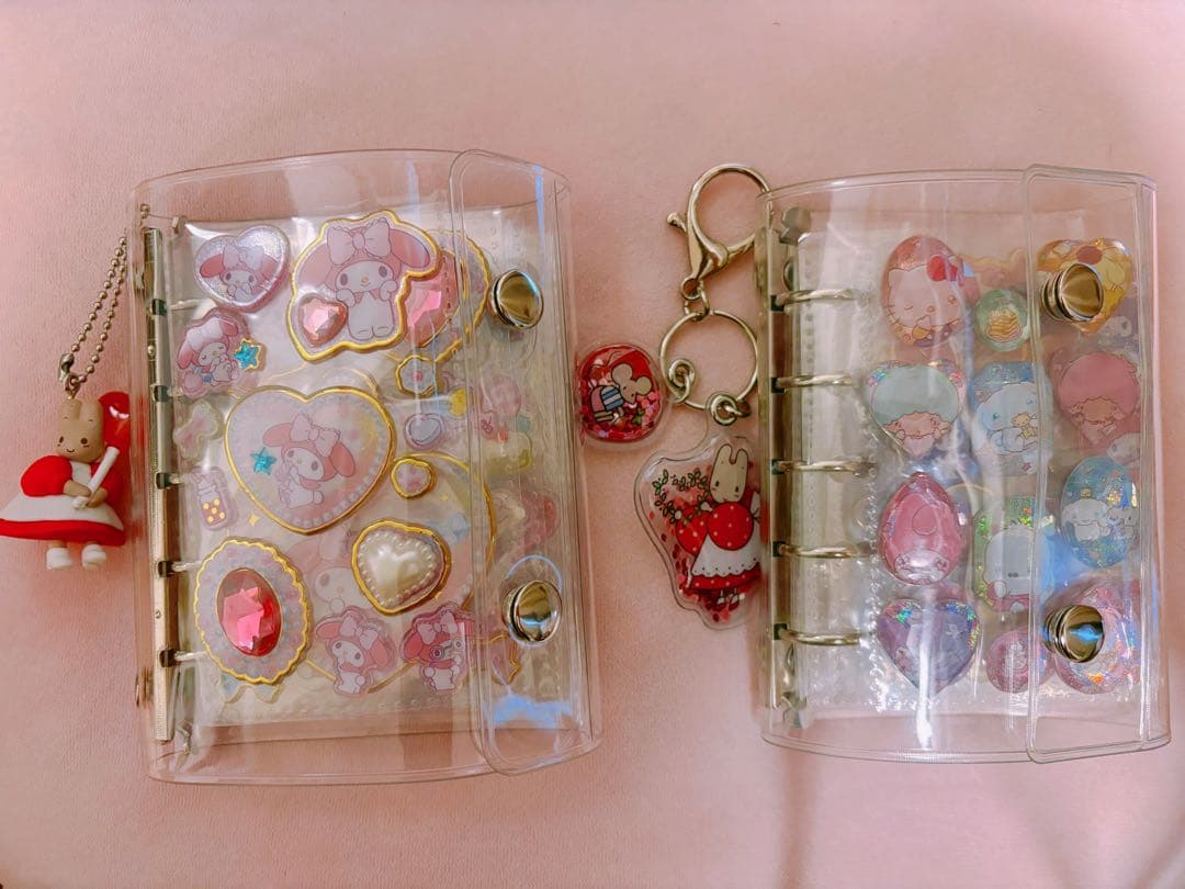 美品 シール帳 完成品 サンリオ ストーンシール ボンボンドロップシール2冊