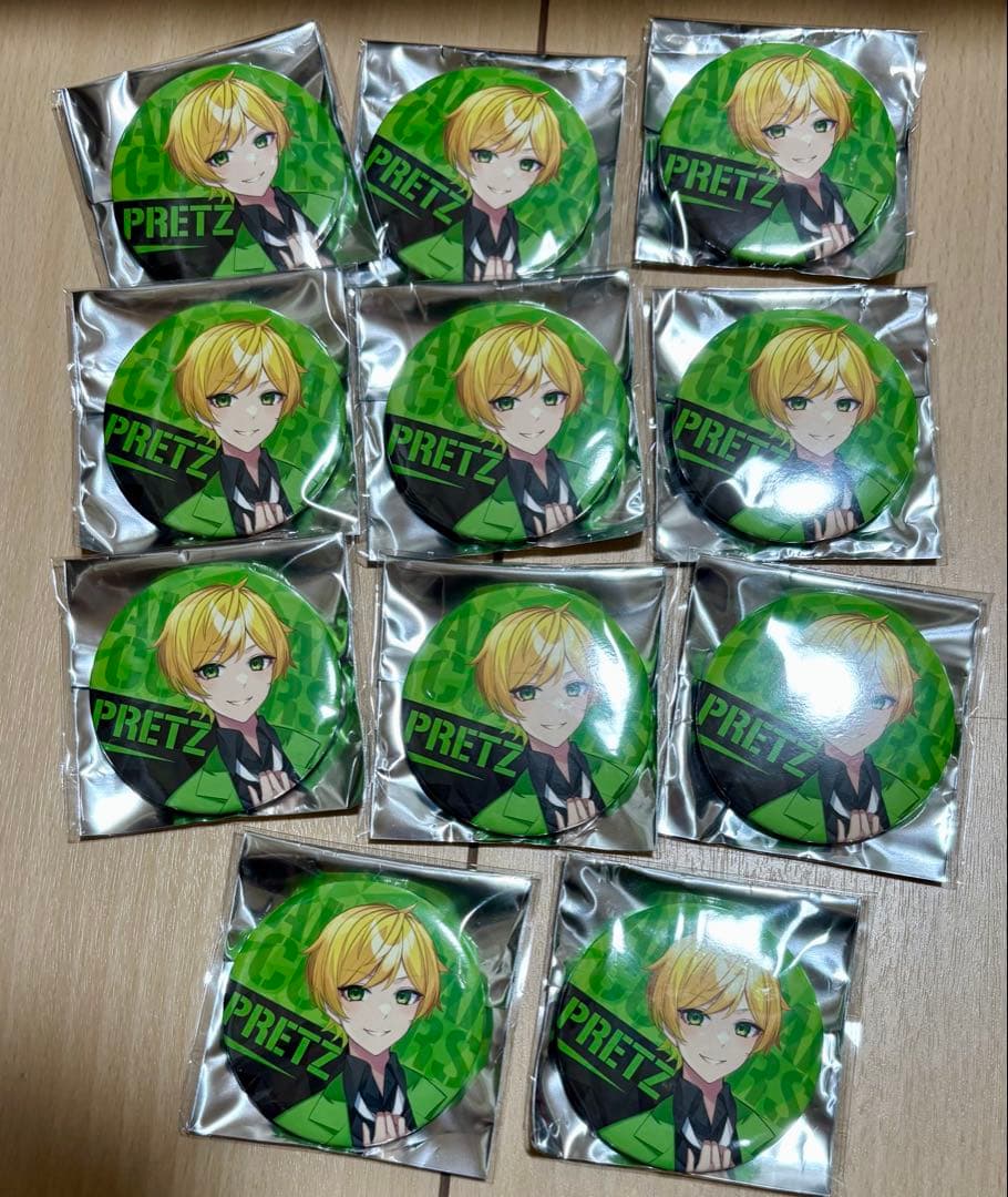 AMPTAK×COLORS ぷりっつ 缶バッジ 11個セット AMPTAKxCOLORS ぷりっつ 缶バッジ｜Yahoo!フリマ（旧PayPayフリマ）