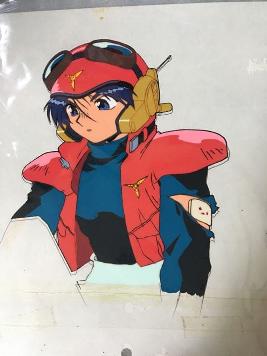 勇者特急マイトガイン　セル画　35石田敦子作画監督回