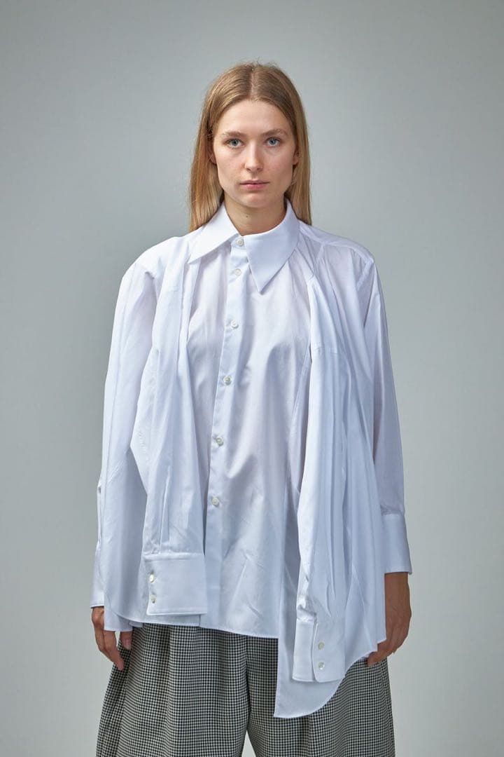 comme des garcons 24FW 多袖シャツ　ブラック