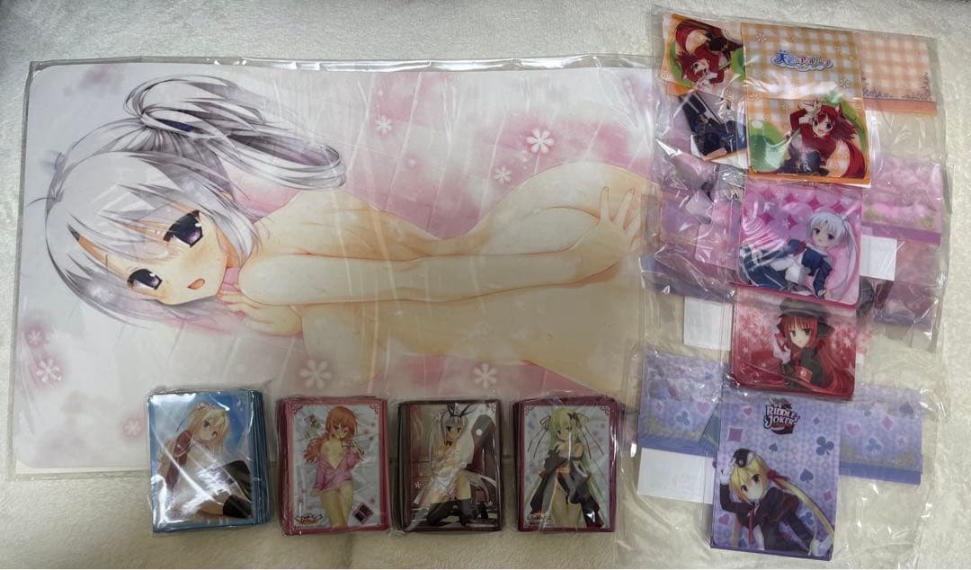 トレカアイテムくじ ゆずソフト 第4弾 まとめ　サノバウィッチ　スリーブ　マット