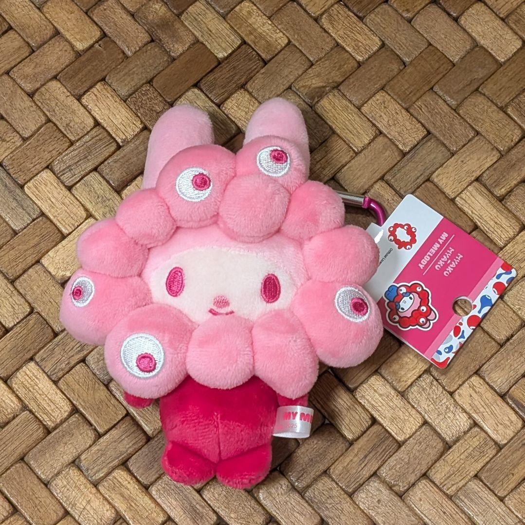 推しカラーサンリオ／ BCマイメロ（カラビナ付き）