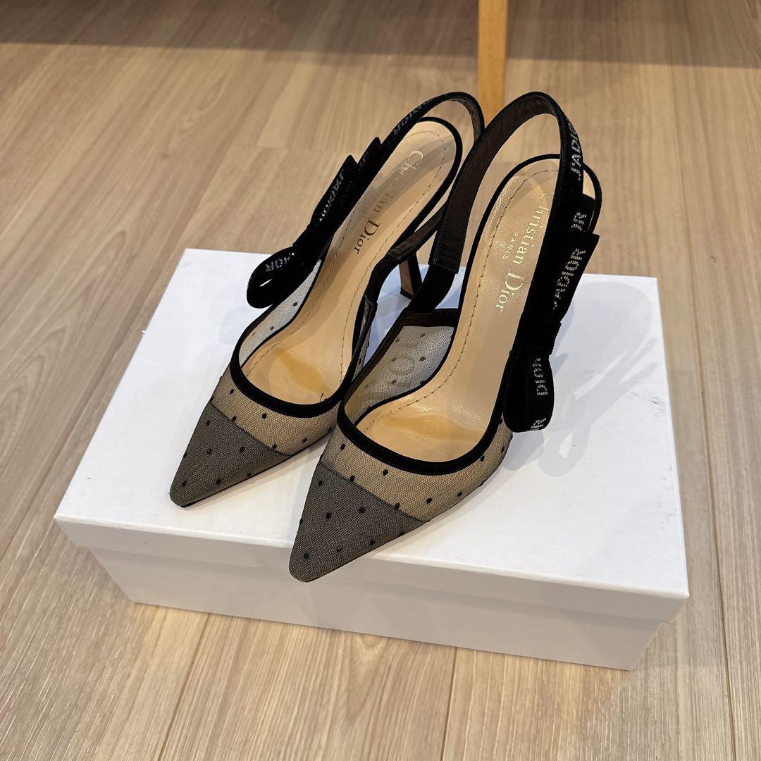【2/4まで限定価格♡】J'Adior スリングバックパンプス　36size