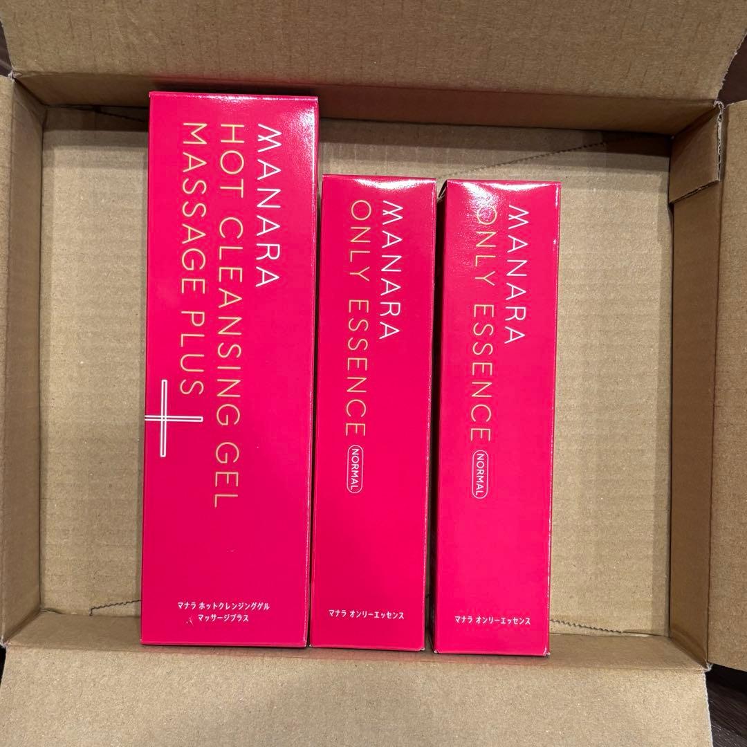 マナラホットクレンジング200g×1 マナラオンリーエッセンス100ml×2