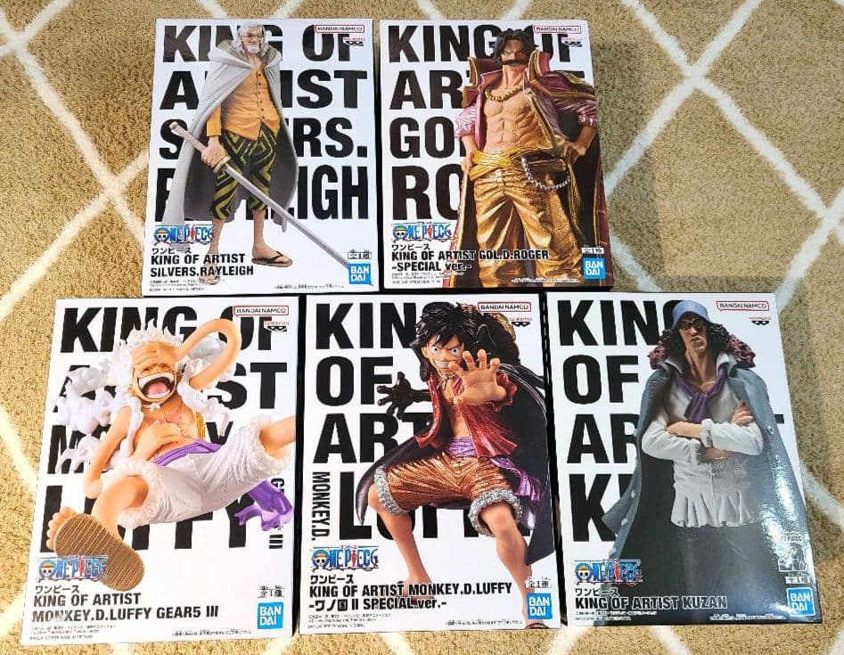 ワンピース KING OF ARTIST フィギュア セット - メルカリ