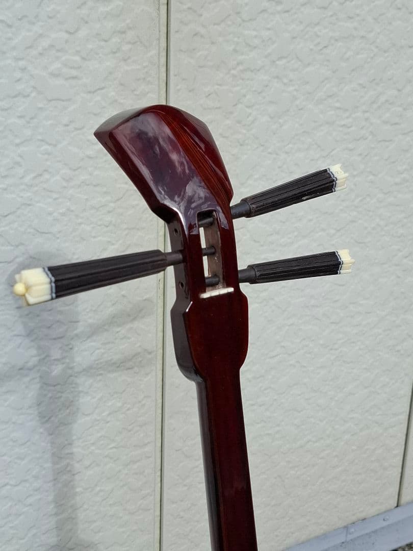 与那城型　八重山　ゆし実三線　名工作