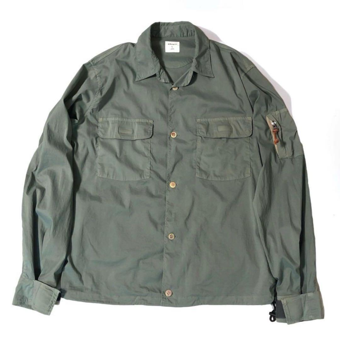 トップス 80s 90s dezert Nylon Tech Shirt sullen