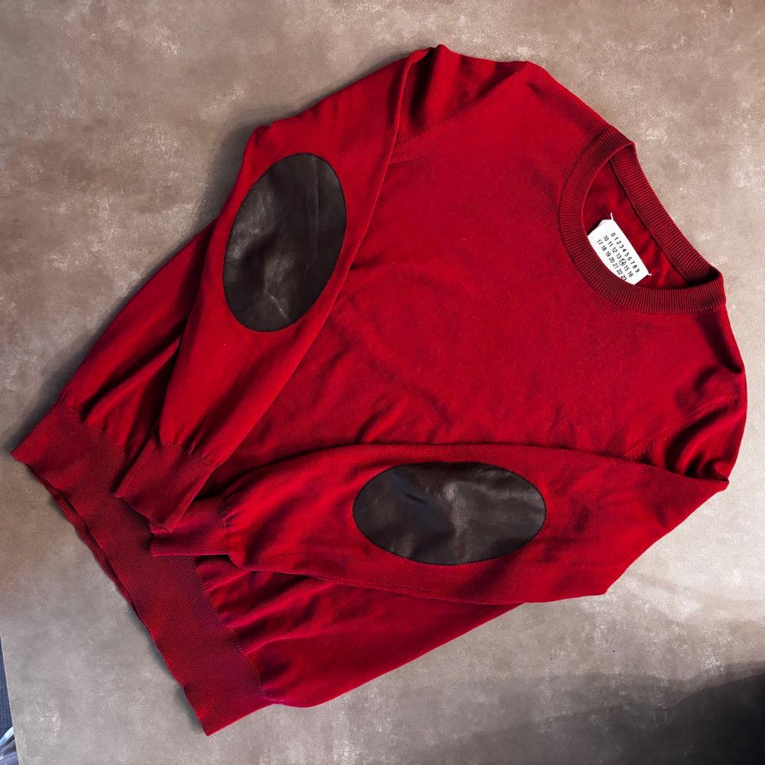 Maison Margiela /メゾンマルジェラ エルボーパッチ メゾンマルジェラのエルボーパッチニット | HUES 福岡セレクトショップ
