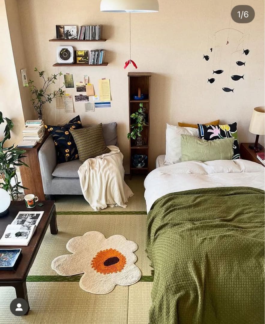 マリメッコ　Unikko バスマット marimekko（マリメッコ） 正規品 Unikko bath mat ウニッコ バスマット