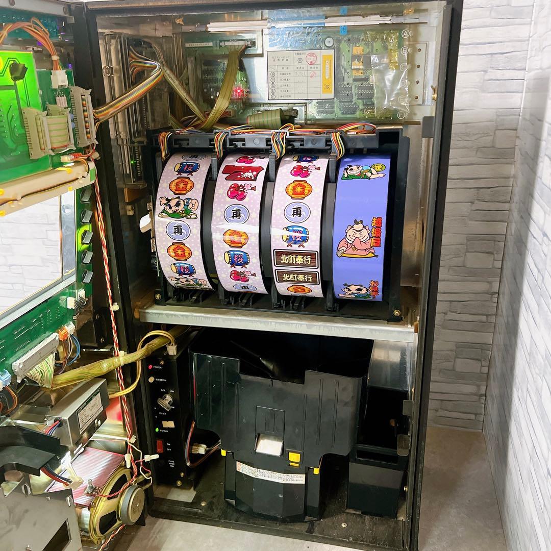 大江戸桜吹雪2 4号機 パチスロ スロット 実機 100V コイン 平和 - メルカリ