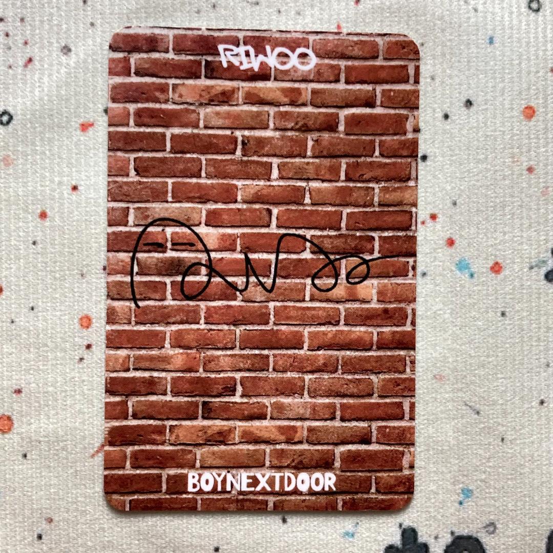 BOYNEXTDOOR ラキドロ HOW weverse リウ トレカ - メルカリ