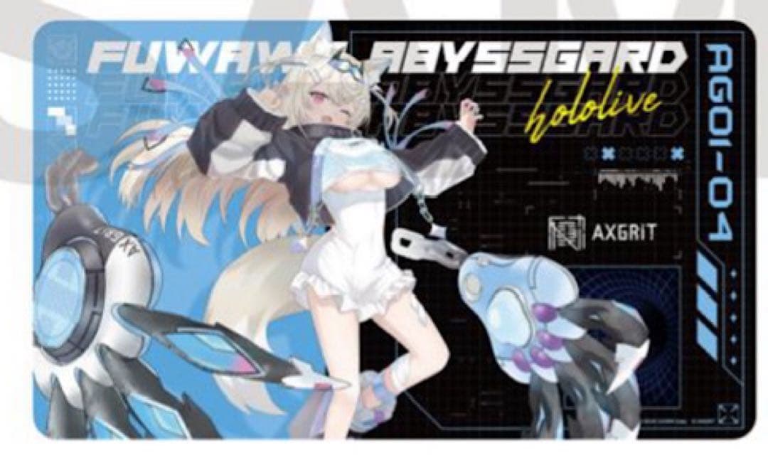 ホロライブ Advent TSUTAYA AXGRIT デスクマット フワワ 2025年4月25日(金)より、AXGRIT 第1弾企画として「ホロライブ