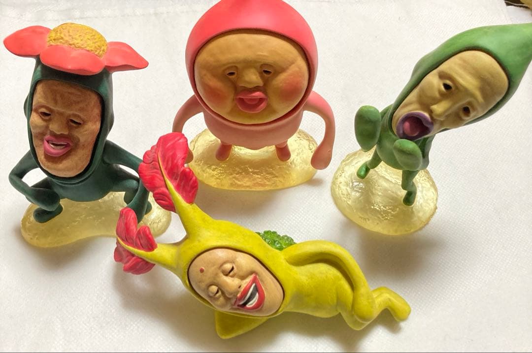 こびとづかん 陶器フィギュア 置き物 4個セット - メルカリ