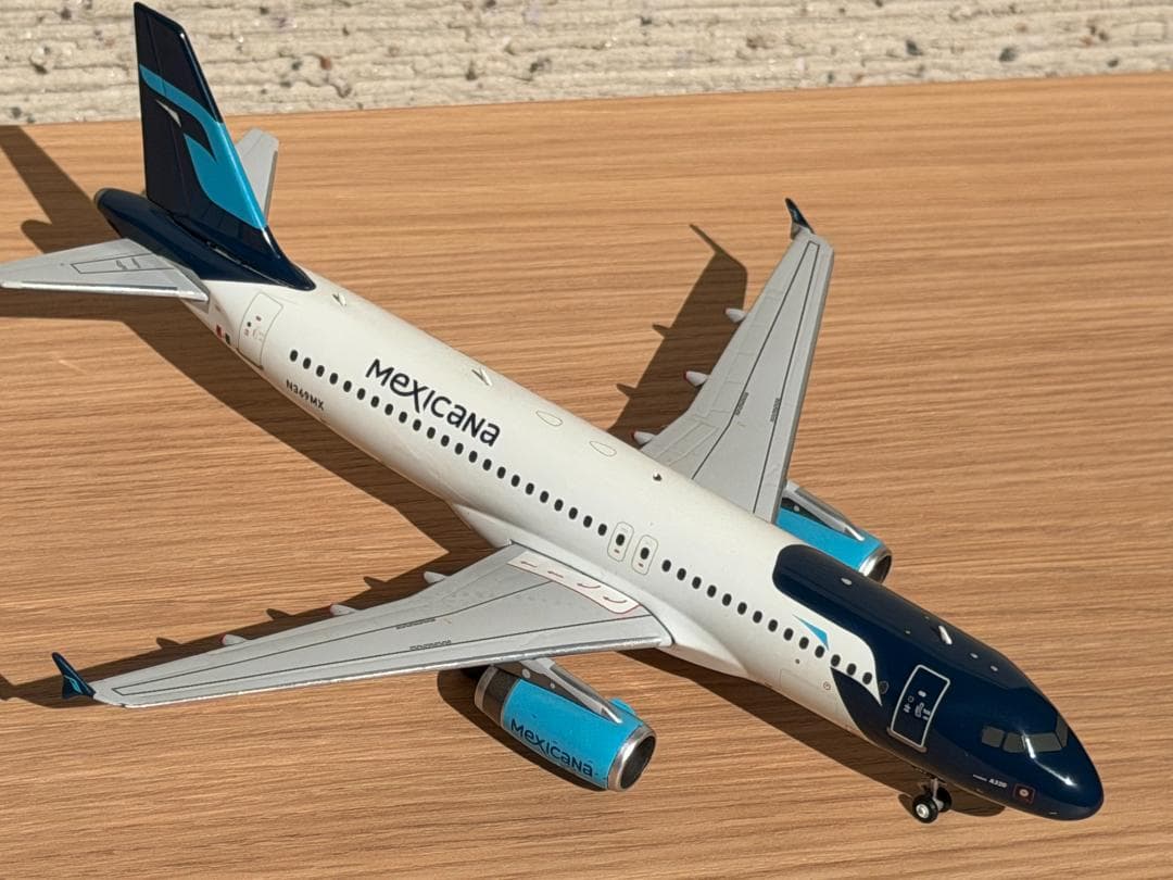 絶版】G2MXA078 A320 メキシカーナ航空 N369MX 1/200 - メルカリ