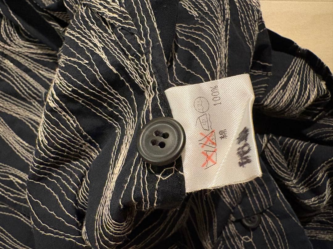 97aw ISSEY MIYAKE MEN 刺繍シャツ