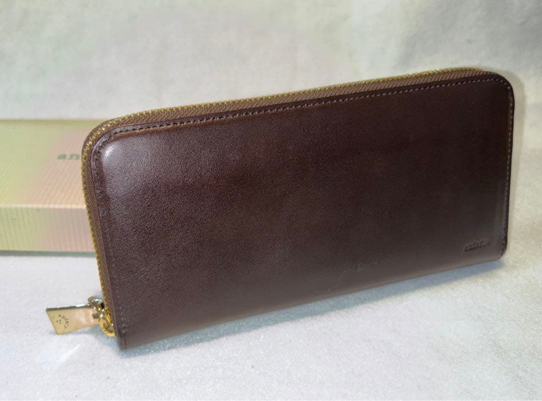 aniary　アニアリ　長財布　01-20019 DBR（美品）