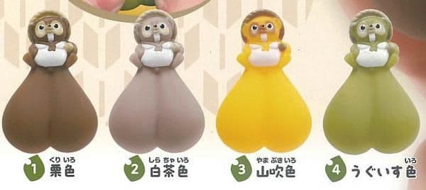 ☆カプセルコレクション もみもみたぬきん。フルコンプ4点セット