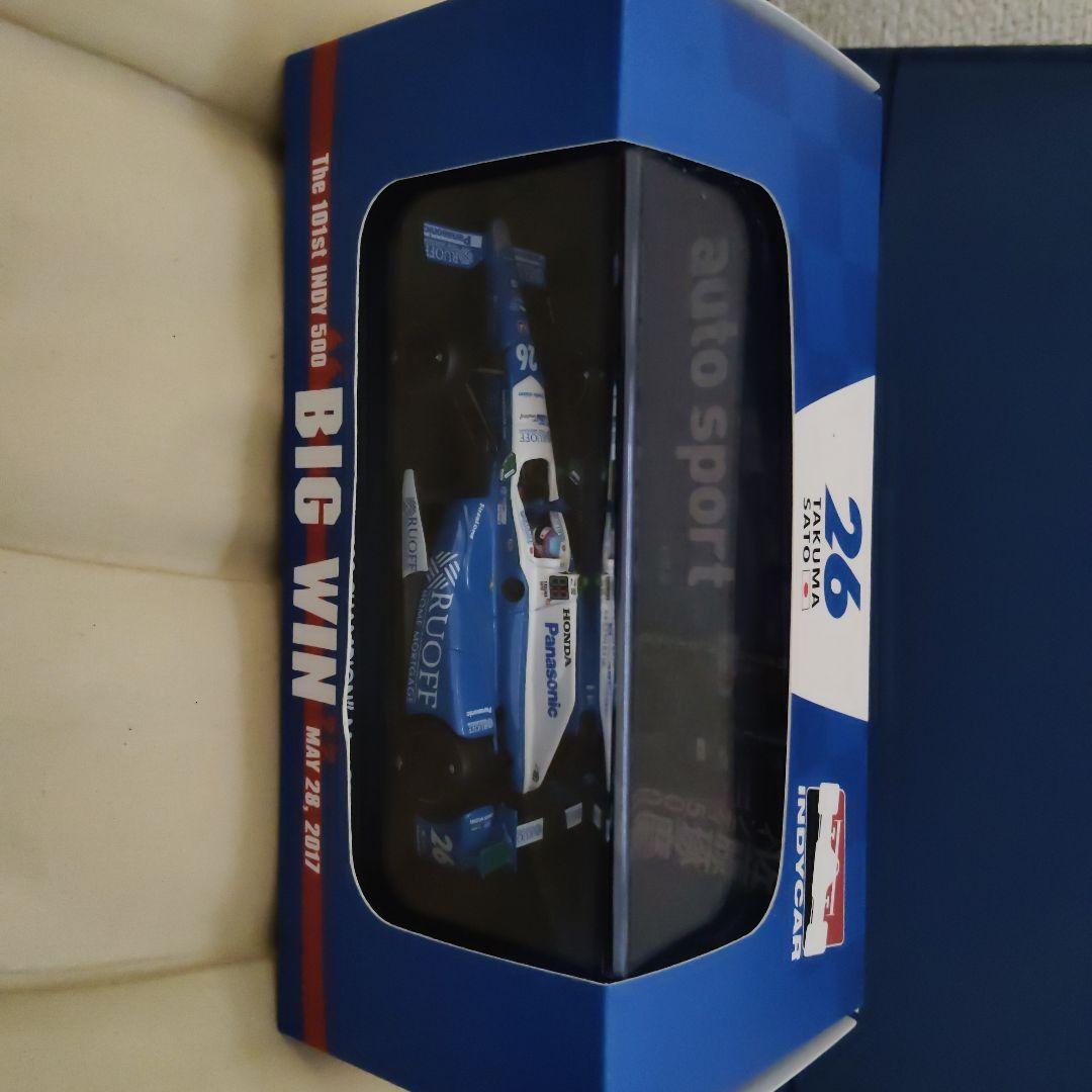 佐藤琢磨 26 BIG WIN インディカー 1/43
