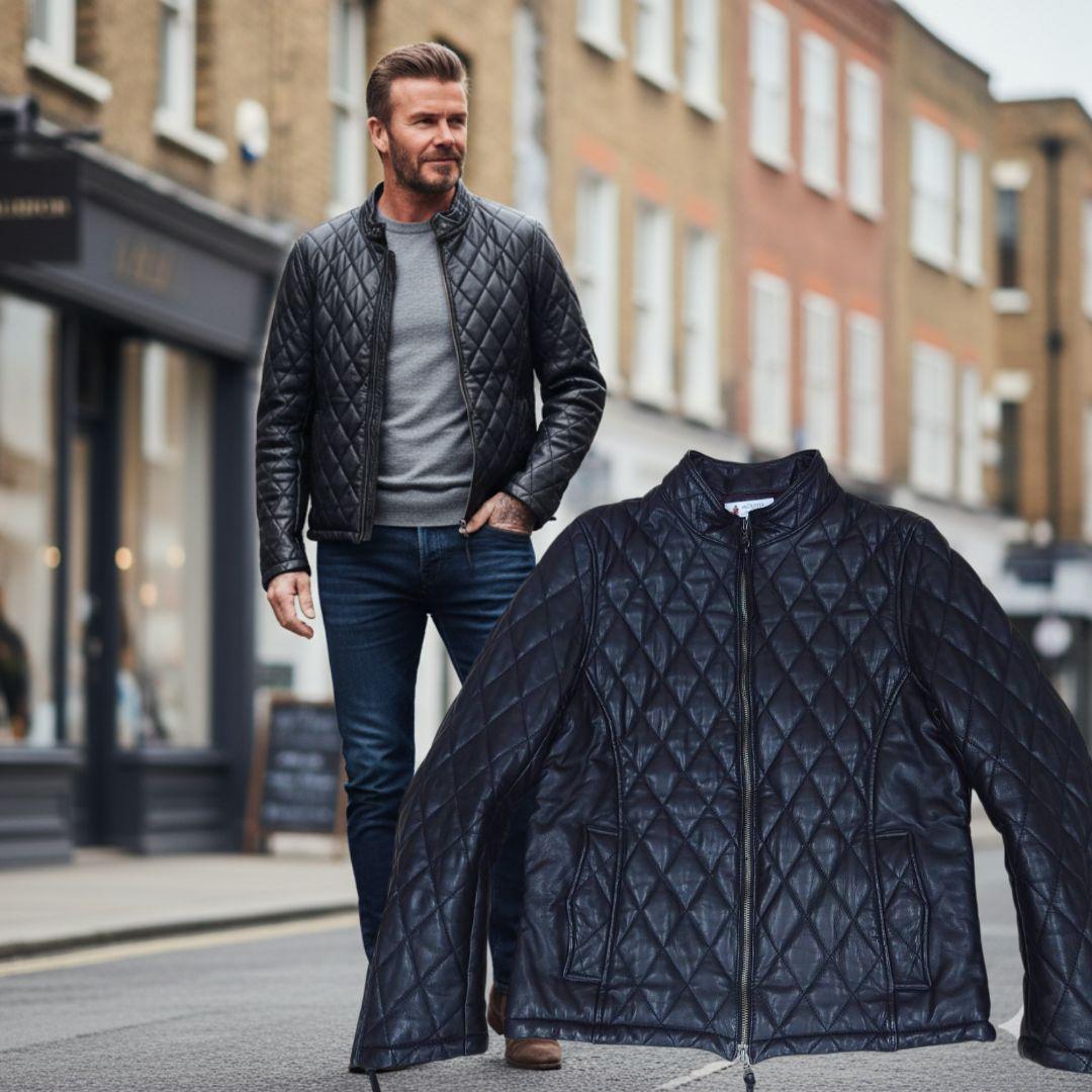 セントオブダファー　キルティング　ラムレザー　シングルライダースジャケット The DUFFER of ST.GEORGE（ザダファーオブセントジョージ） 革ジャン