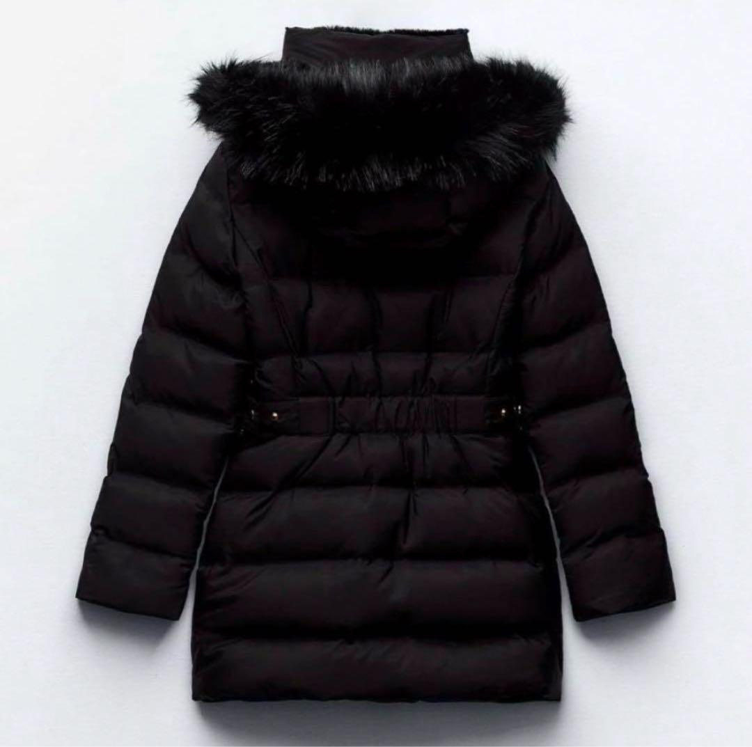 zara セミロングダウンジャケット - メルカリ