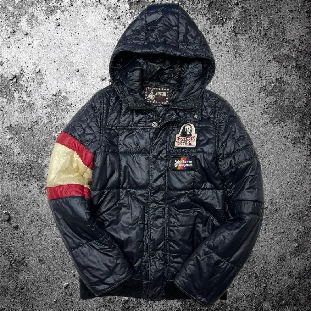 ヒステリックグラマー プリマロフト リブ 中綿 ジャケット y2k ワッペン ヒステリックグラマー プリマロフトジャケット｜Yahoo!フリマ（旧