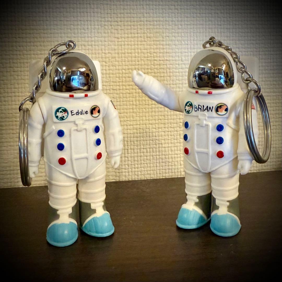 非売品】宇宙兄弟 エディ ブライアン キーホルダーEddie & Brian