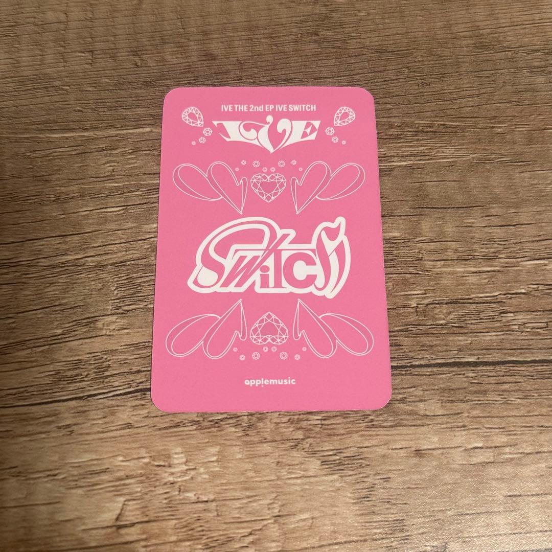 ive switch applemusic 特典トレカ ウォニョン - メルカリ
