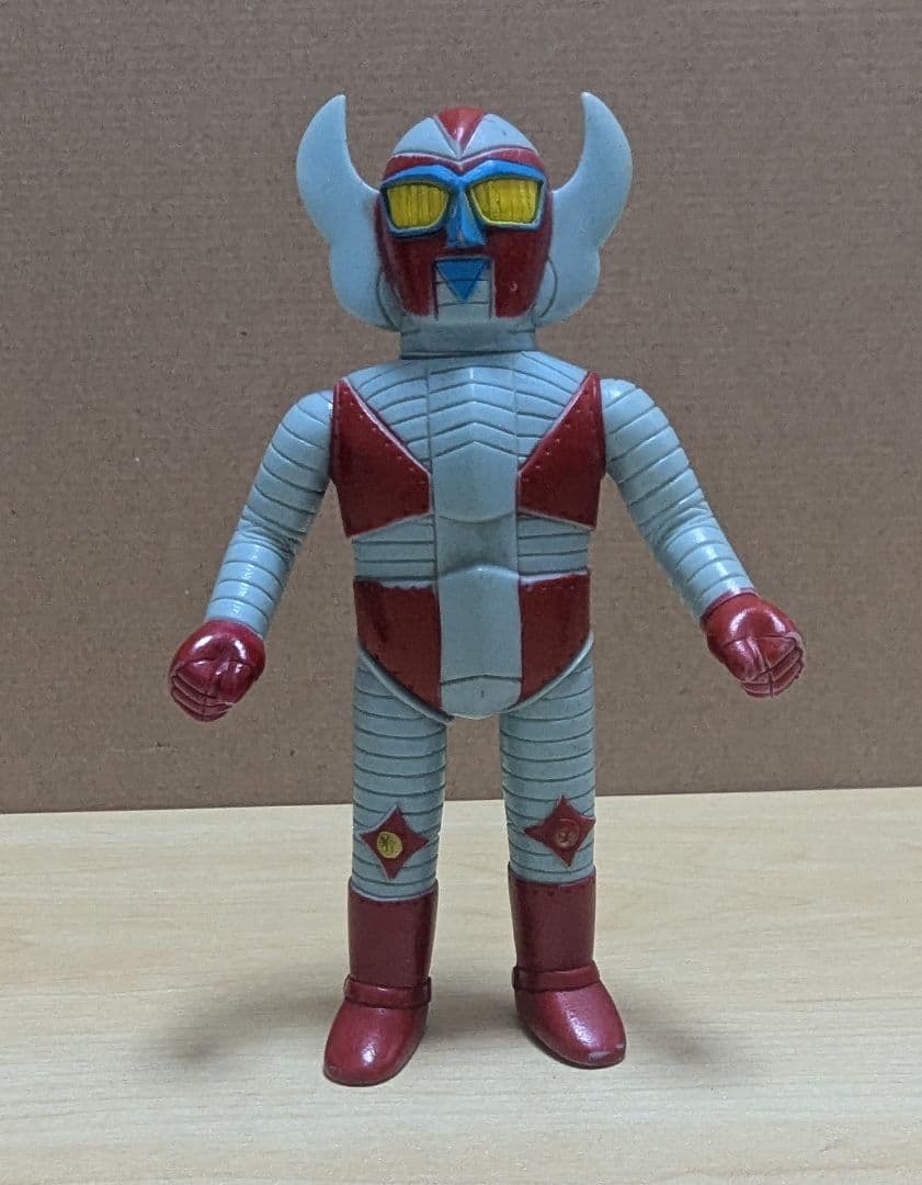 希少 当時物 ブルマァク 電人ザボーガー ソフビ