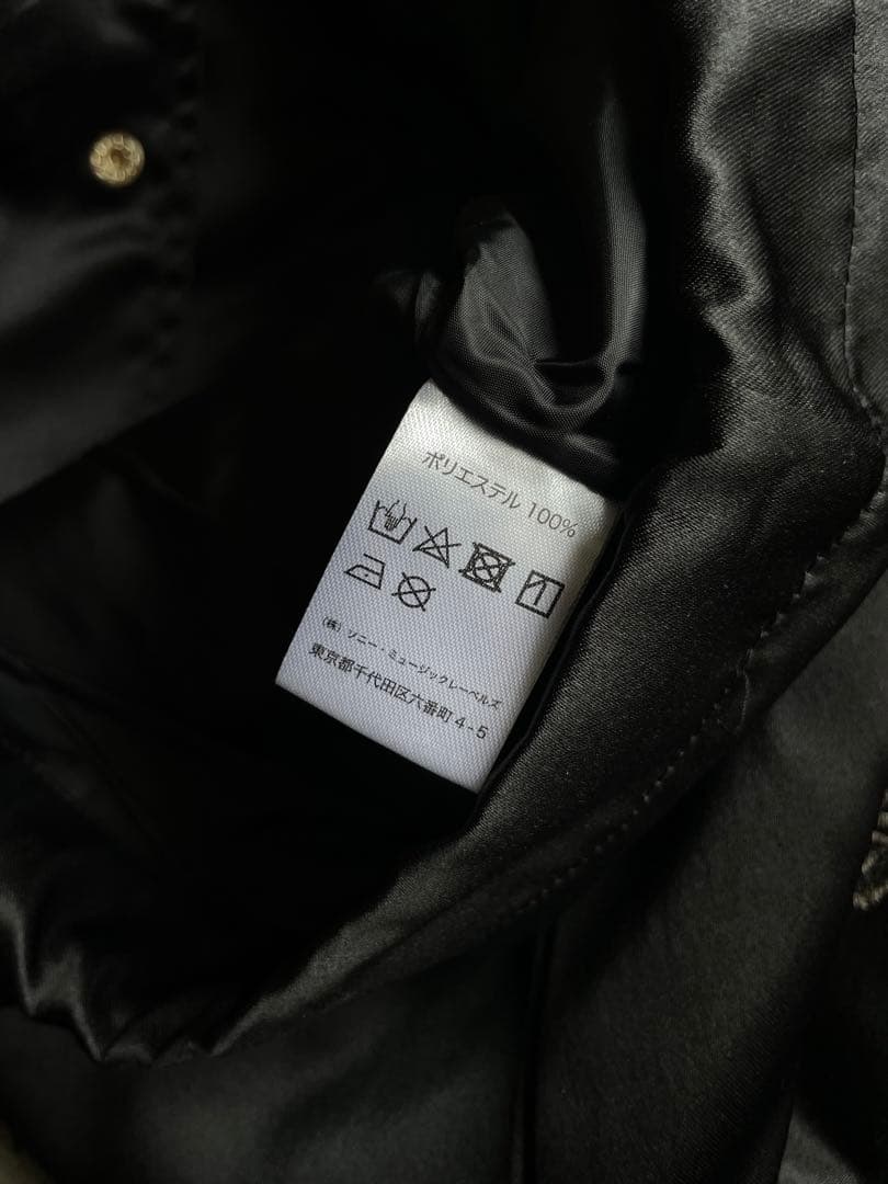 KINGGNU ライブ ステッチ ベトナム ジャケット 刺繍ベトジャン 黒 L