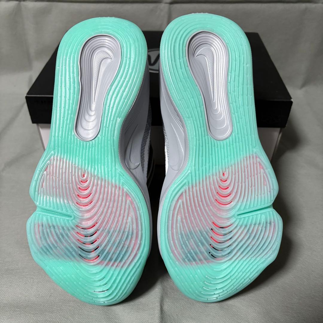 ナイキ G.Tハッスル3 グレー グリーン ピンク 緑 27.0 - メルカリ