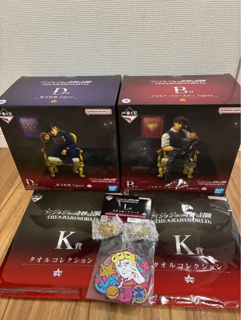 ジョジョの奇妙な冒険 一番くじ フィギュア B賞ジョセフ D賞仗助