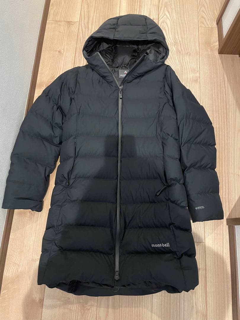 mont-bell レディース L ブラック ダウンジャケット