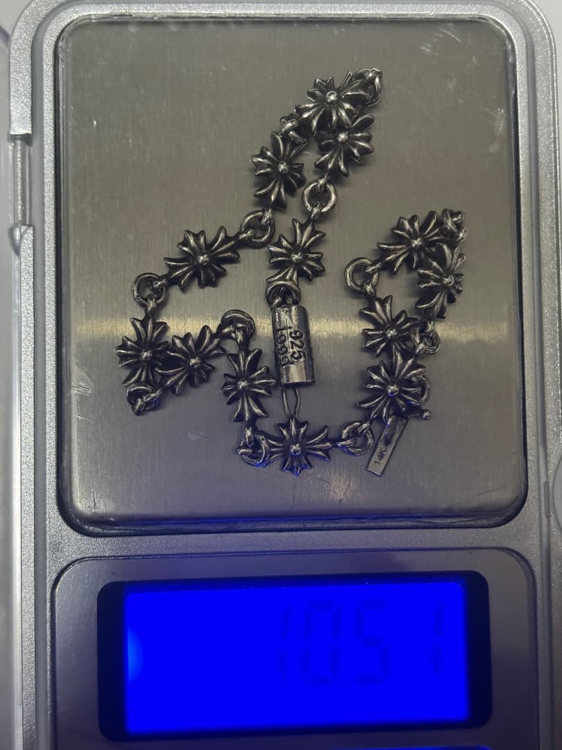 タイニー E プラス 13リンクシルバー925 ブレスレット