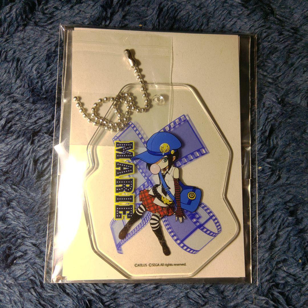 レア　クリアタグ　ペルソナQ2 P4 マリー セガ コラボカフェ