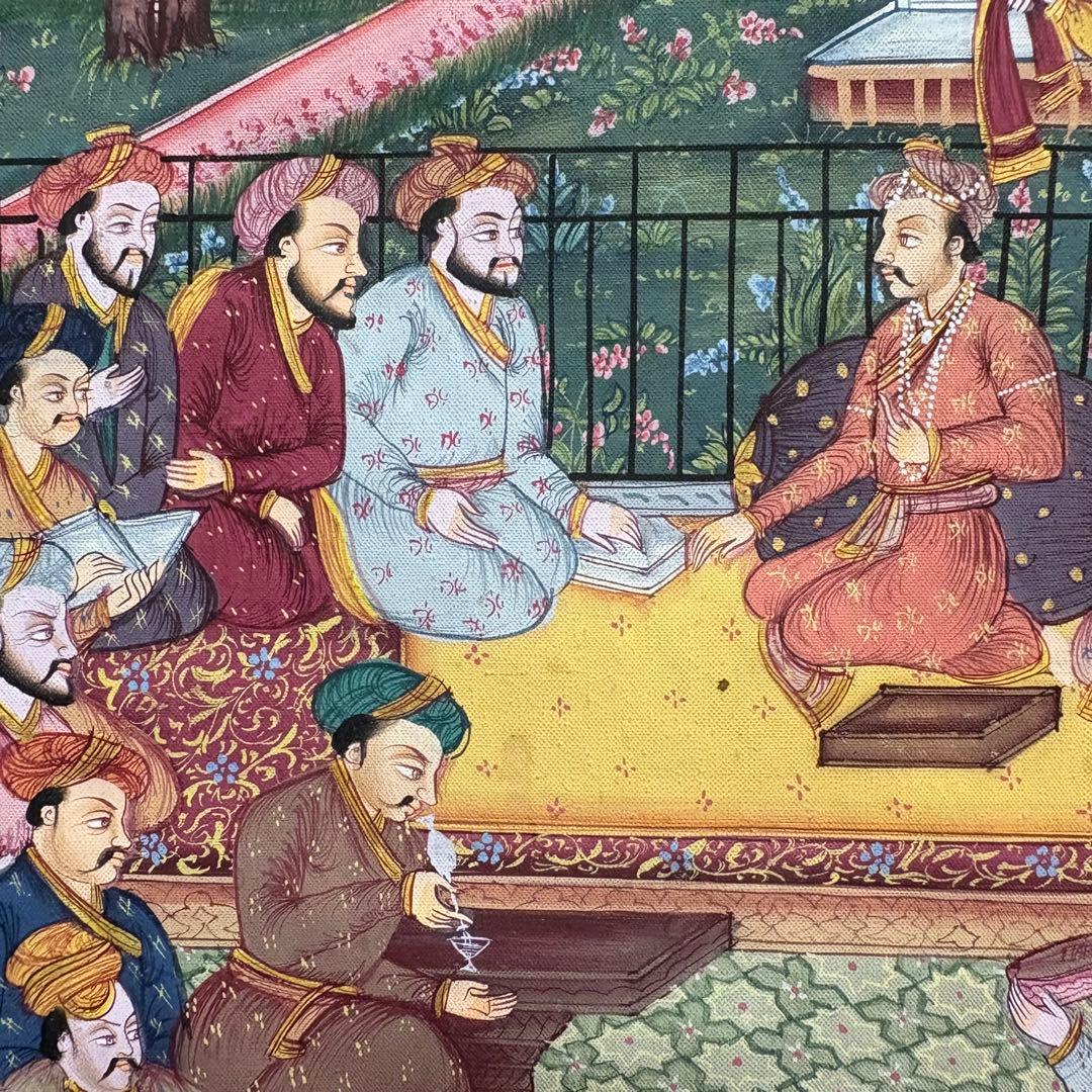 古画 額装 細密画 仏画 宗教画