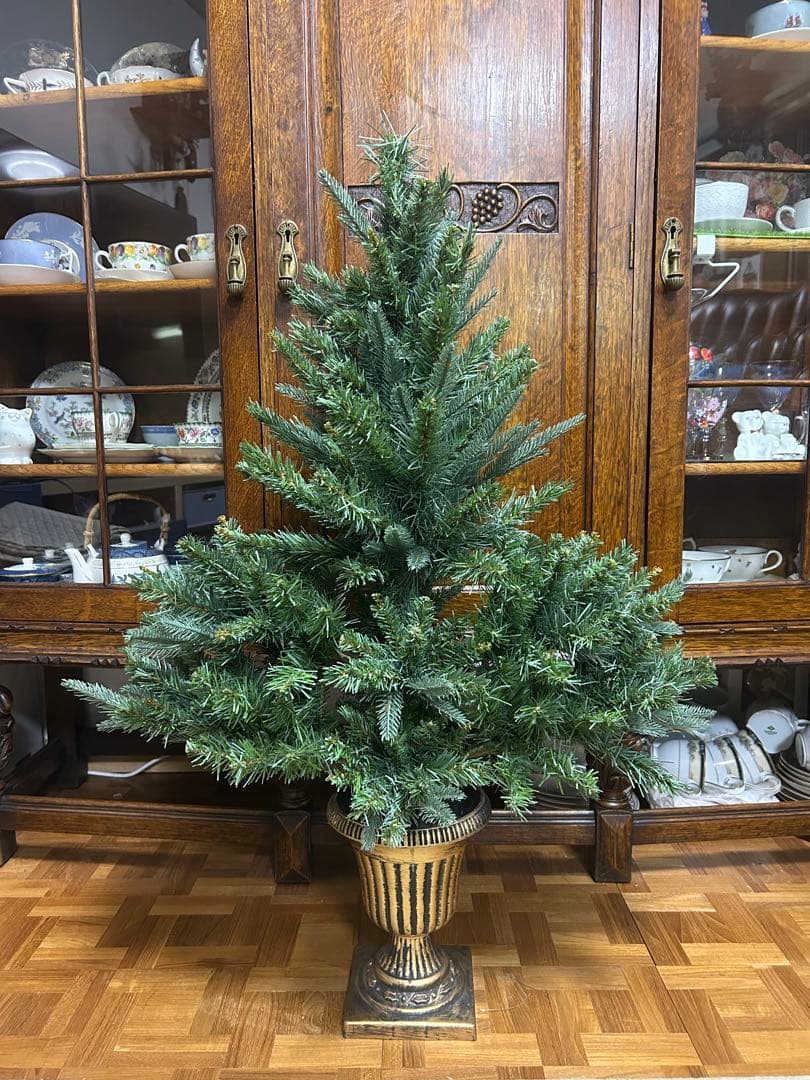 ハルモニア　クリスマスツリー　アンティーク調　90cm