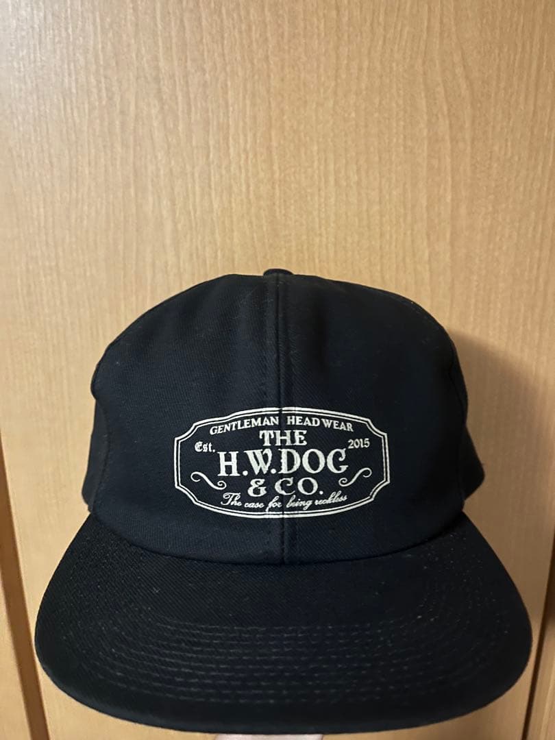 THE H.W.DOG&CO. 黒キャップ